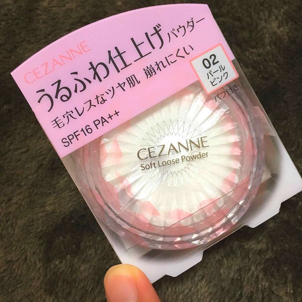 うるふわ仕上げパウダー/CEZANNE/ルースパウダーを使ったクチコミ(1枚目)