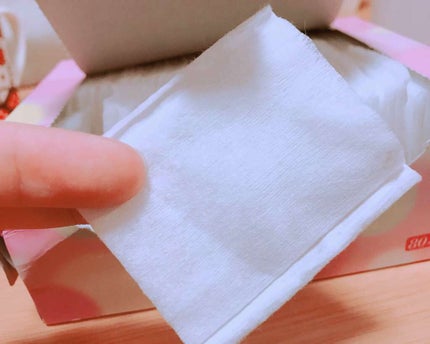 コットンパフ/セリア/コットンを使ったクチコミ(2枚目)