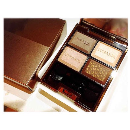 セレクション・ドゥ・ショコラアイズ/LUNASOL/アイシャドウパレットを使ったクチコミ(1枚目)