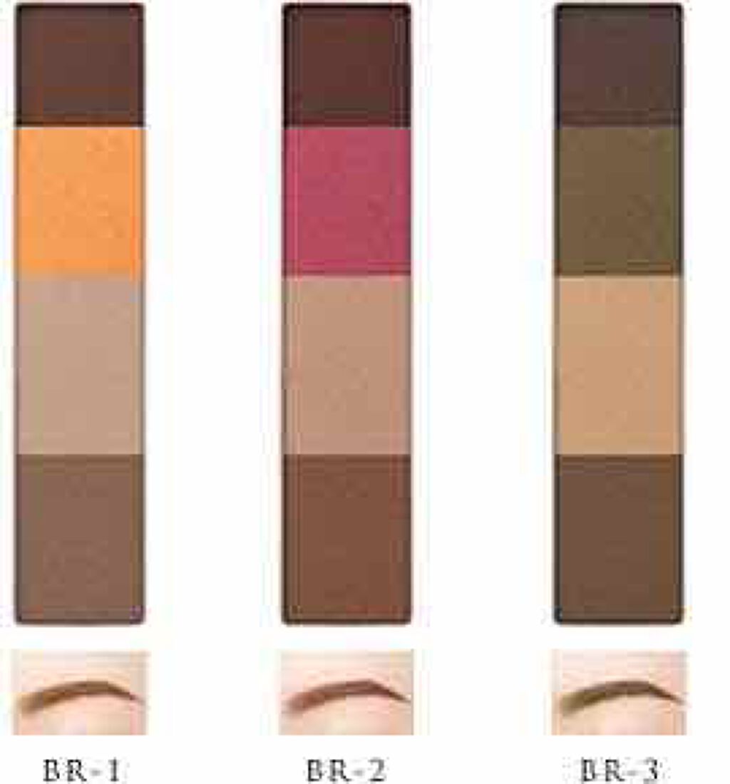 リシェ カラーリング アイブロウパウダー/Visée/パウダーアイブロウを使ったクチコミ(2枚目)