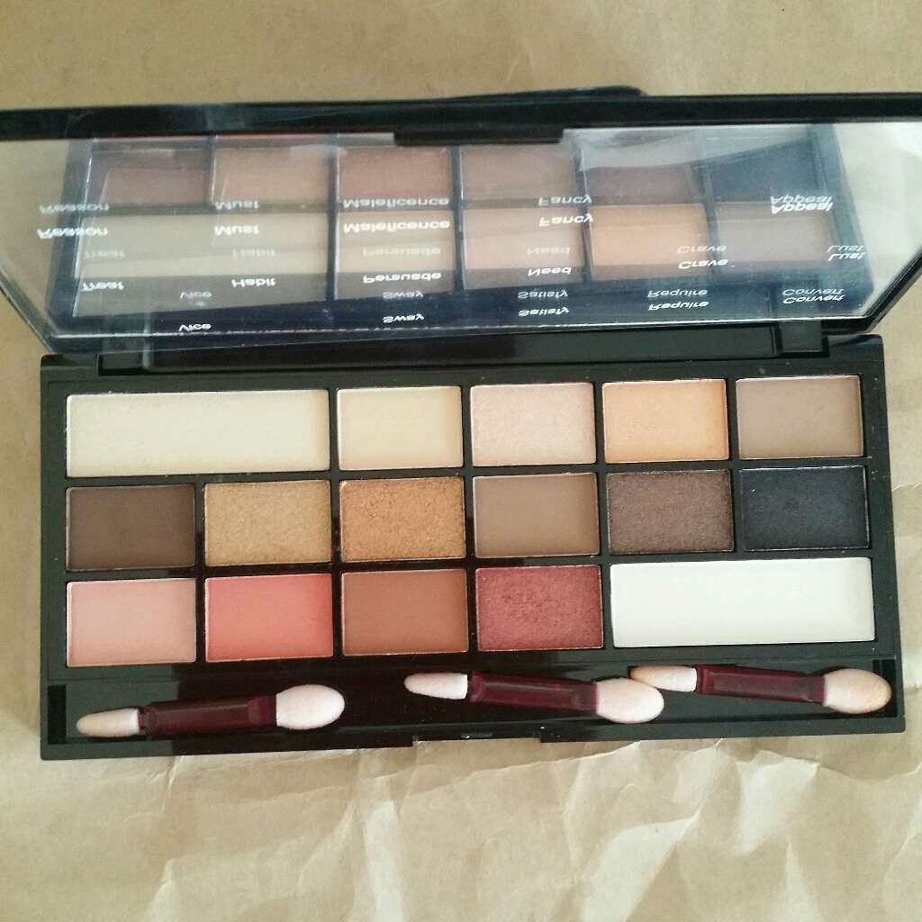 アイラブチョコレート/MAKEUP REVOLUTION/アイシャドウパレットを使ったクチコミ(1枚目)