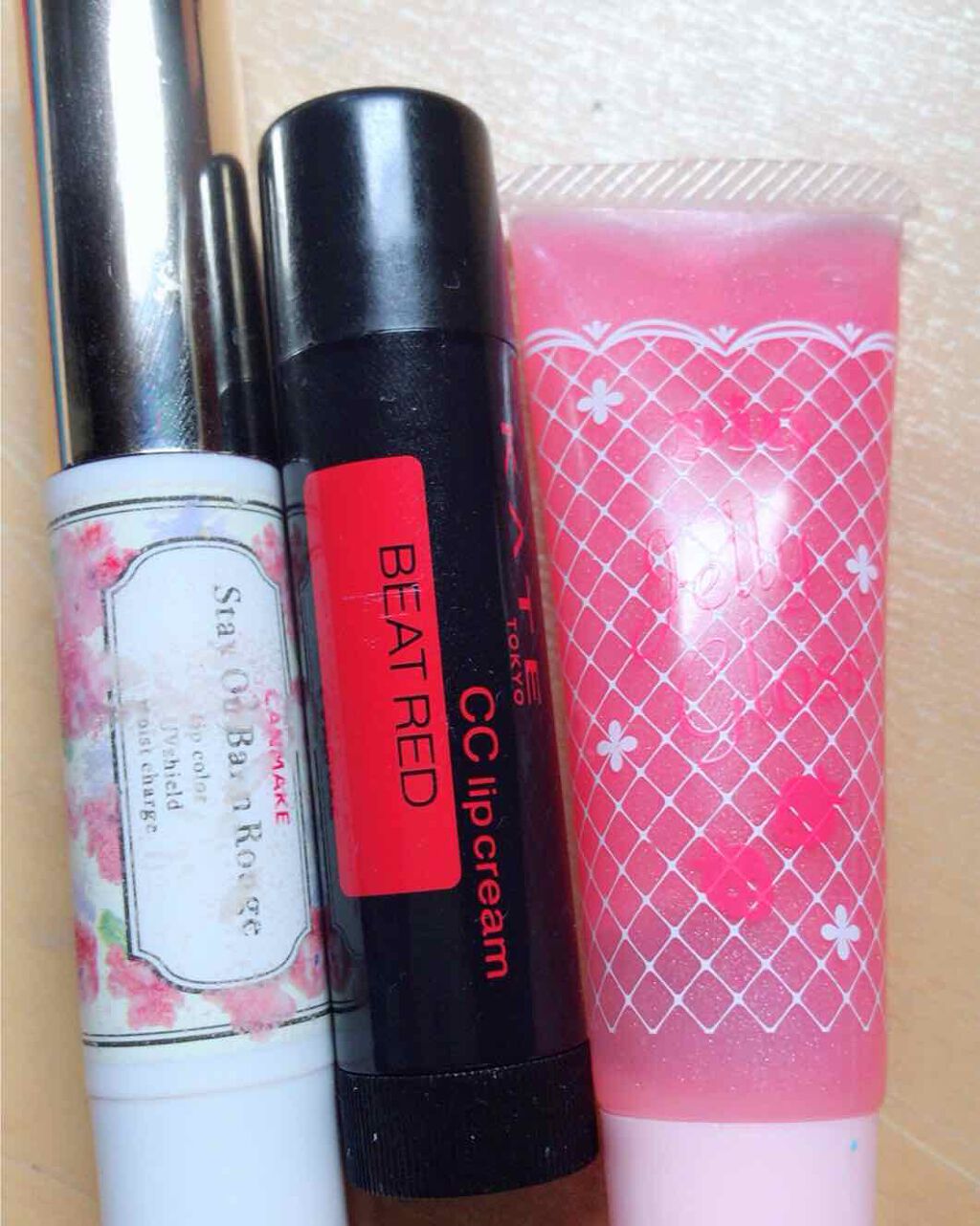 ステイオンバームルージュ/キャンメイク/口紅を使ったクチコミ(2枚目)