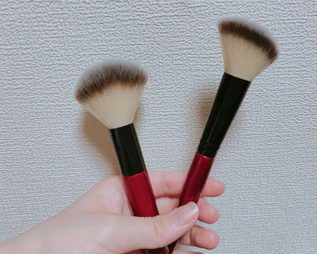春姫 ファンデーションブラシ/DAISO/メイクブラシを使ったクチコミ(1枚目)