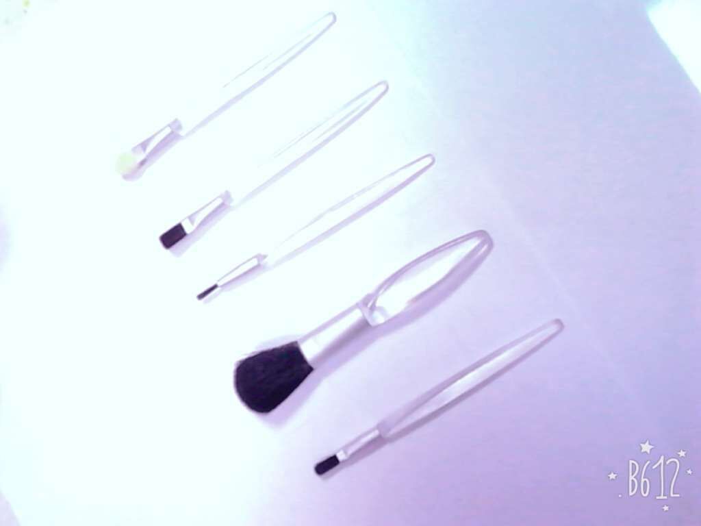 春姫 カブキフェイスブラシ/DAISO/メイクブラシを使ったクチコミ（3枚目）