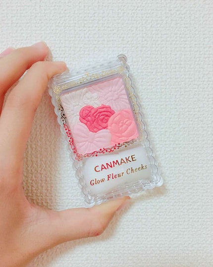 グロウフルールチークス/キャンメイク/パウダーチークを使ったクチコミ(1枚目)