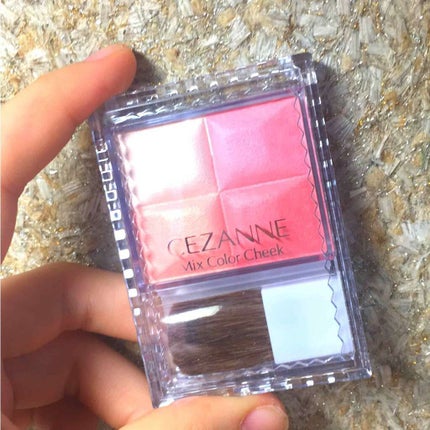 ミックスカラーチーク/CEZANNE/パウダーチークを使ったクチコミ(1枚目)