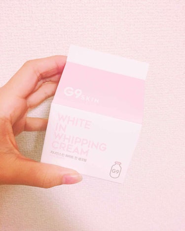 WHITE WHIPPING CREAM(ウユクリーム)/G9SKIN/化粧下地を使ったクチコミ（1枚目）