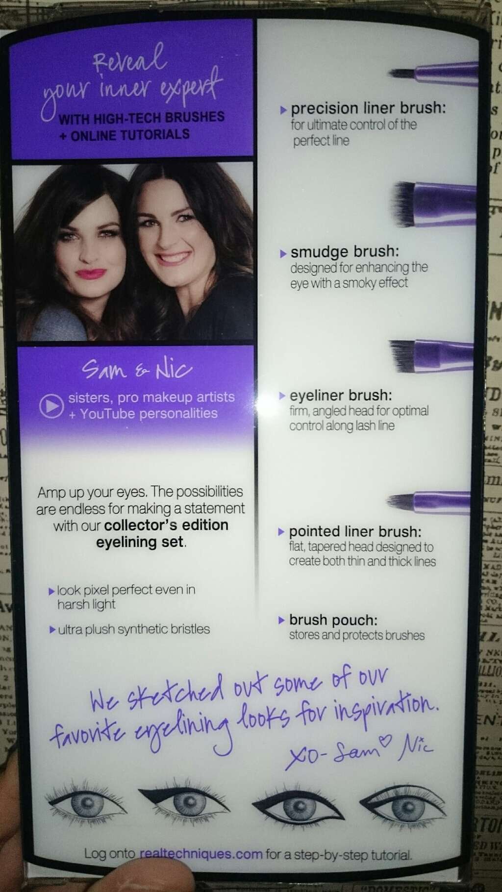 eyelining set/Real Techniques/メイクブラシを使ったクチコミ（2枚目）