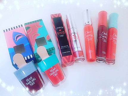 ディアダーリン ウォータージェルティント/ETUDE/リップティントを使ったクチコミ(1枚目)