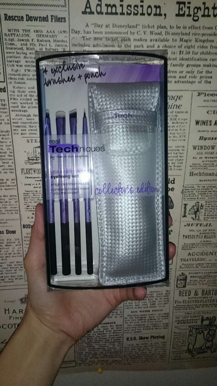 eyelining set/Real Techniques/メイクブラシを使ったクチコミ(1枚目)