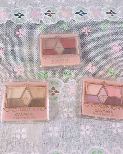 【旧品】パーフェクトスタイリストアイズ/キャンメイク/アイシャドウパレットを使ったクチコミ(1枚目)
