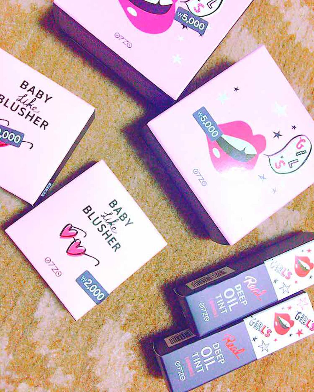 韓国ダイソー/DAISO/パウダーアイシャドウを使ったクチコミ(1枚目)