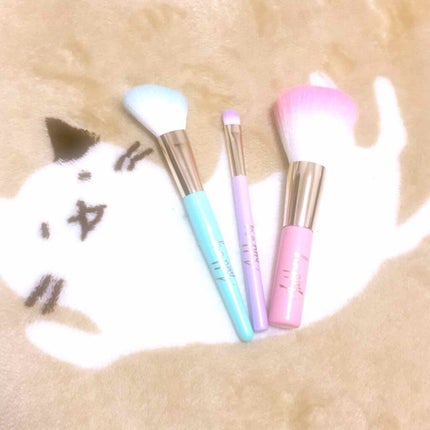 春姫 ファンデーションブラシ/DAISO/メイクブラシを使ったクチコミ(2枚目)