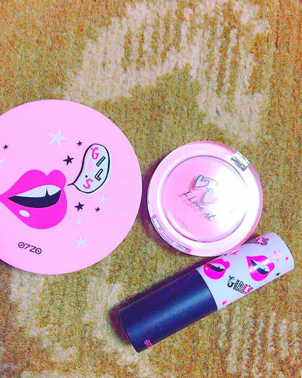 韓国ダイソー/DAISO/パウダーアイシャドウを使ったクチコミ(2枚目)