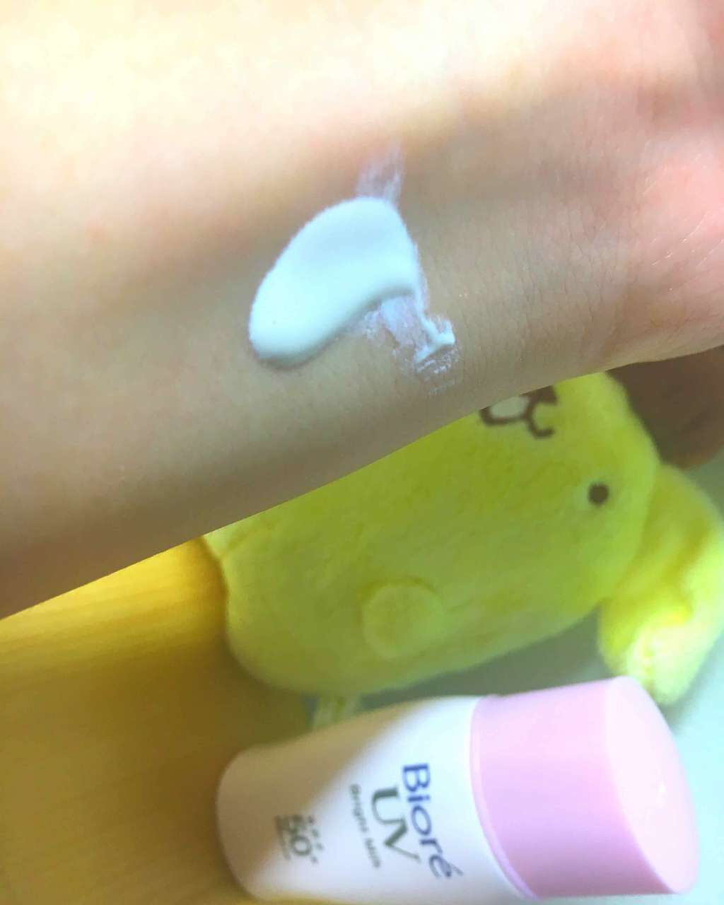 ビオレUV さらさらブライトミルク SPF50+/ビオレ/日焼け止めミルクを使ったクチコミ（1枚目）