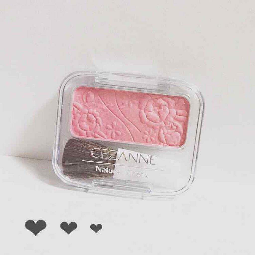 ナチュラル チークN/CEZANNE/パウダーチークを使ったクチコミ(1枚目)