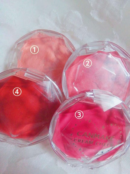 クリームチーク/キャンメイク/ジェル・クリームチークを使ったクチコミ(1枚目)