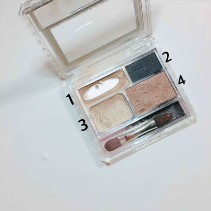 パーフェクトブラウンアイズ/キャンメイク/ジェル・クリームアイシャドウを使ったクチコミ(2枚目)