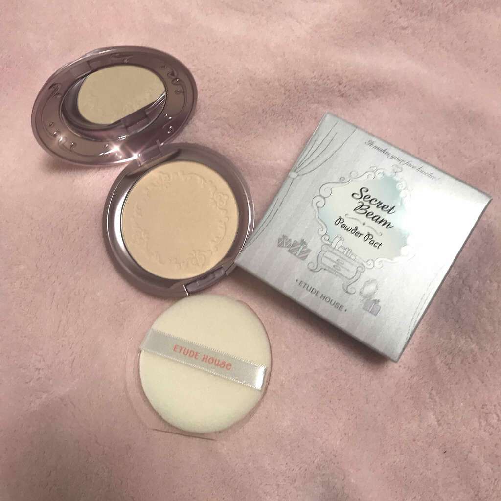 シークレットビーム パウダーパクト/ETUDE/プレストパウダーを使ったクチコミ(1枚目)