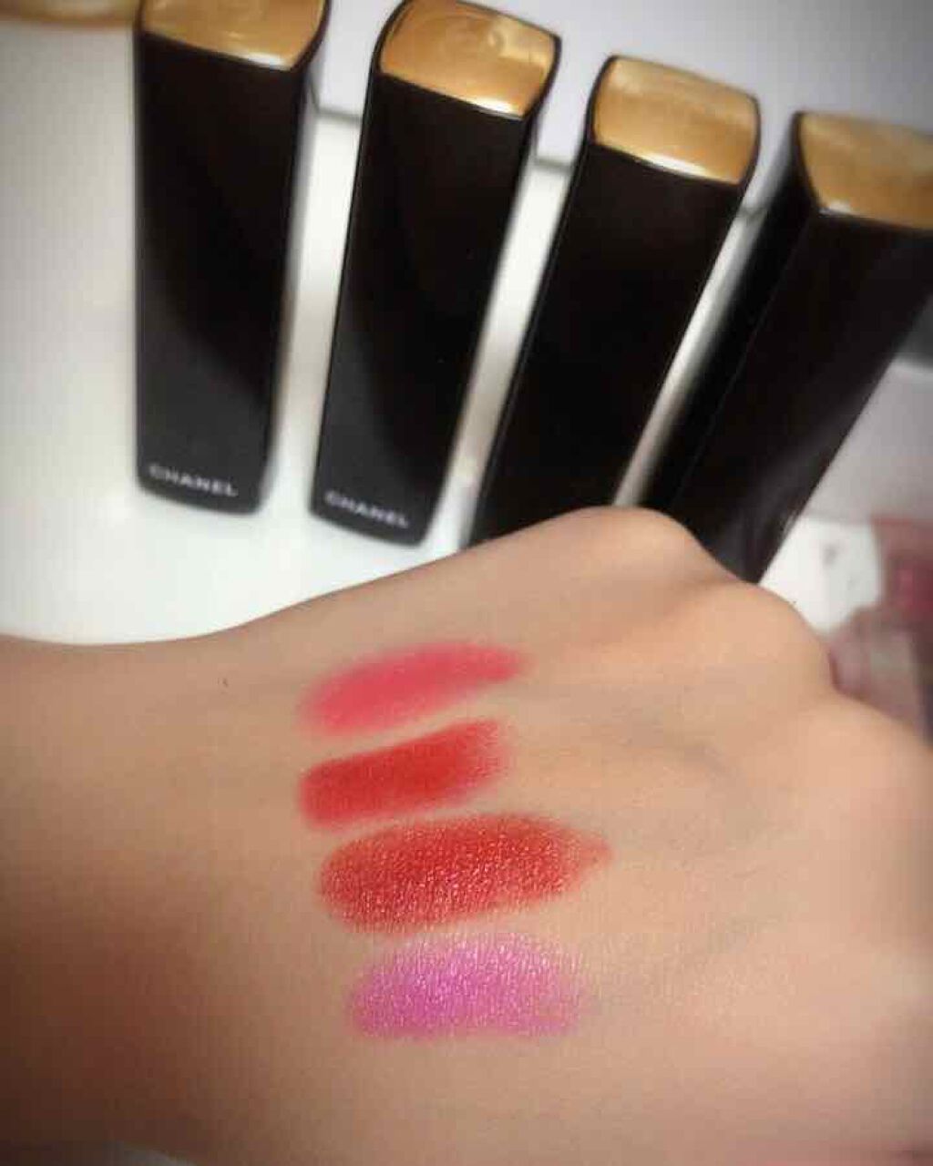 ルージュ アリュール/CHANEL/口紅を使ったクチコミ(3枚目)