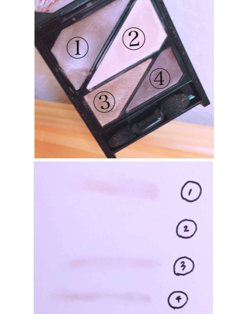 ダークナイトグロウ/KATE/アイシャドウパレットを使ったクチコミ(2枚目)