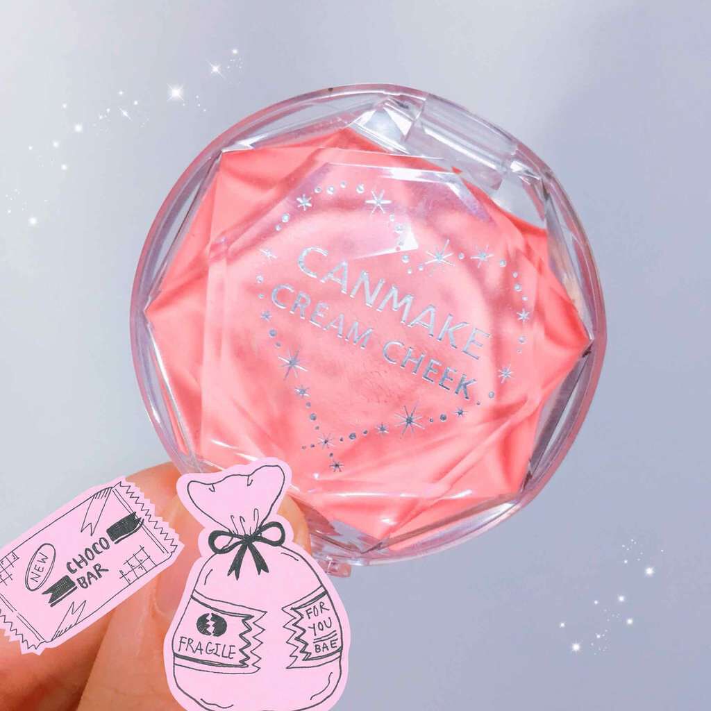 クリームチーク/キャンメイク/ジェル・クリームチークを使ったクチコミ(1枚目)