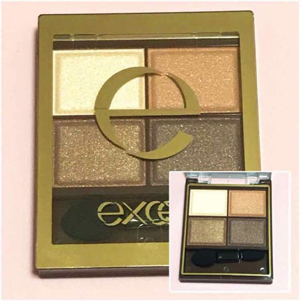 スキニーリッチシャドウ/excel/アイシャドウパレットを使ったクチコミ(2枚目)