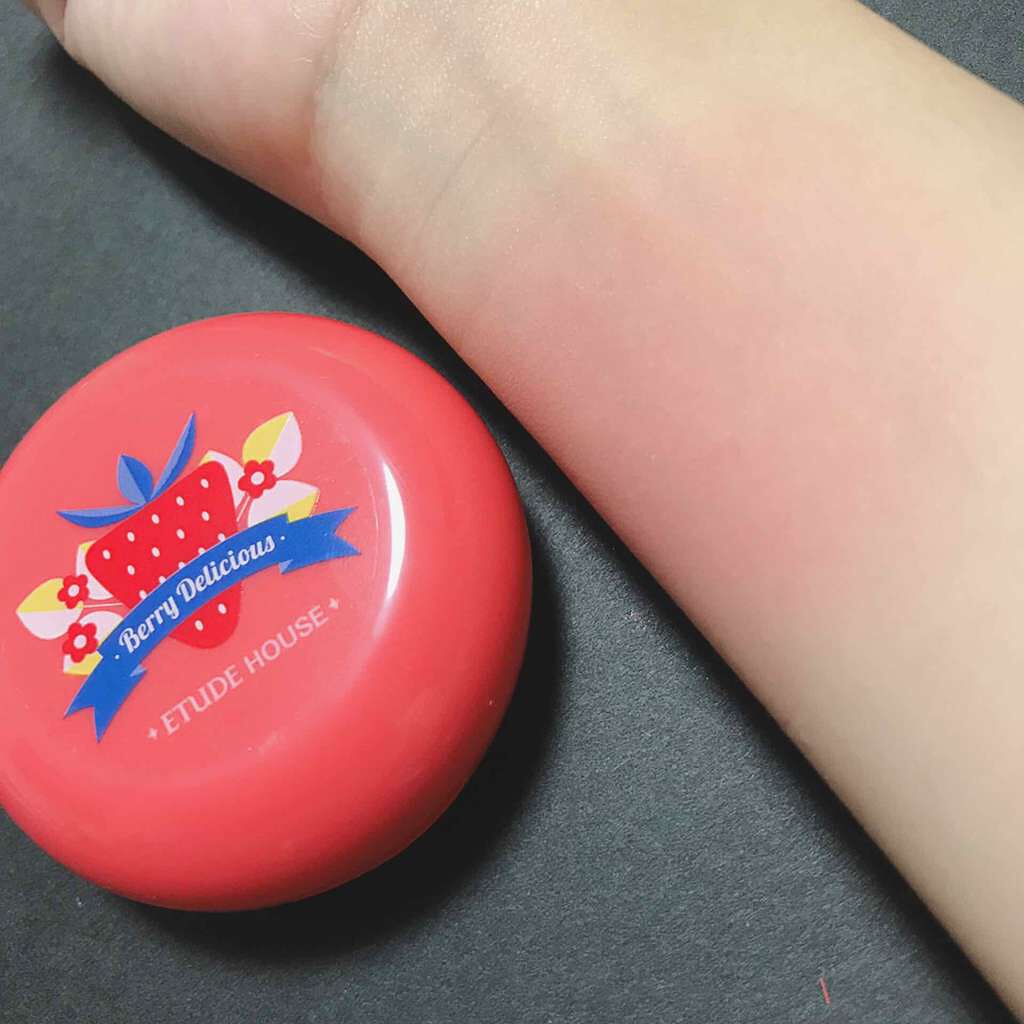 ベリーデリシャス クリームチーク/ETUDE/ジェル・クリームチークを使ったクチコミ(3枚目)