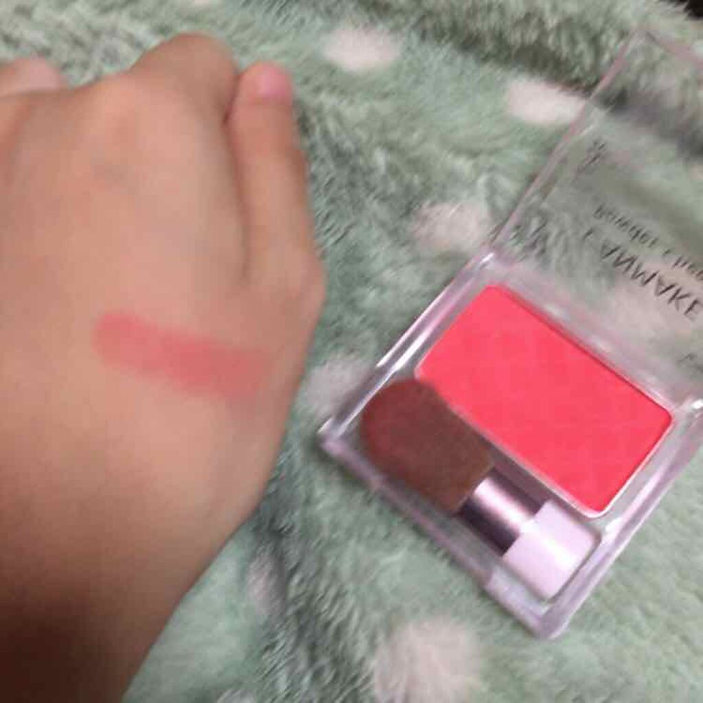 【旧品】パウダーチークス/キャンメイク/パウダーチークを使ったクチコミ（2枚目）