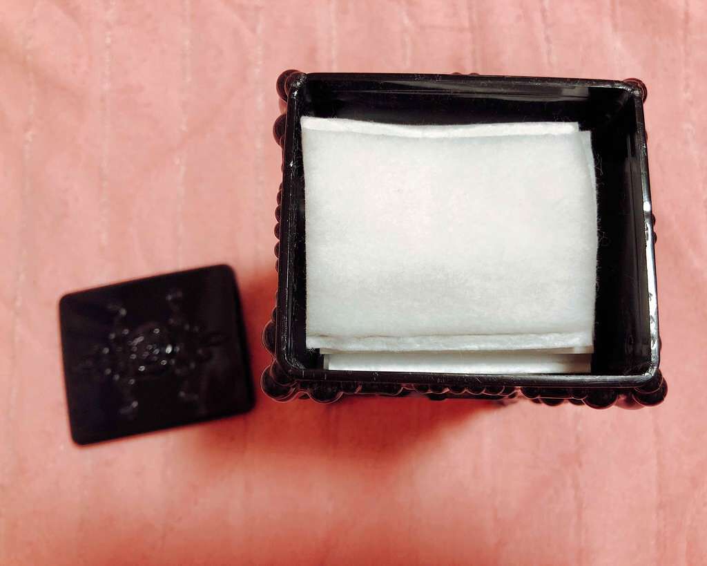 乙女キブンなコットンケース/DAISO/その他化粧小物を使ったクチコミ(2枚目)