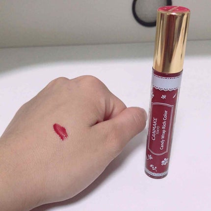 キャンディラップリッチカラー/キャンメイク/リップグロスを使ったクチコミ(2枚目)