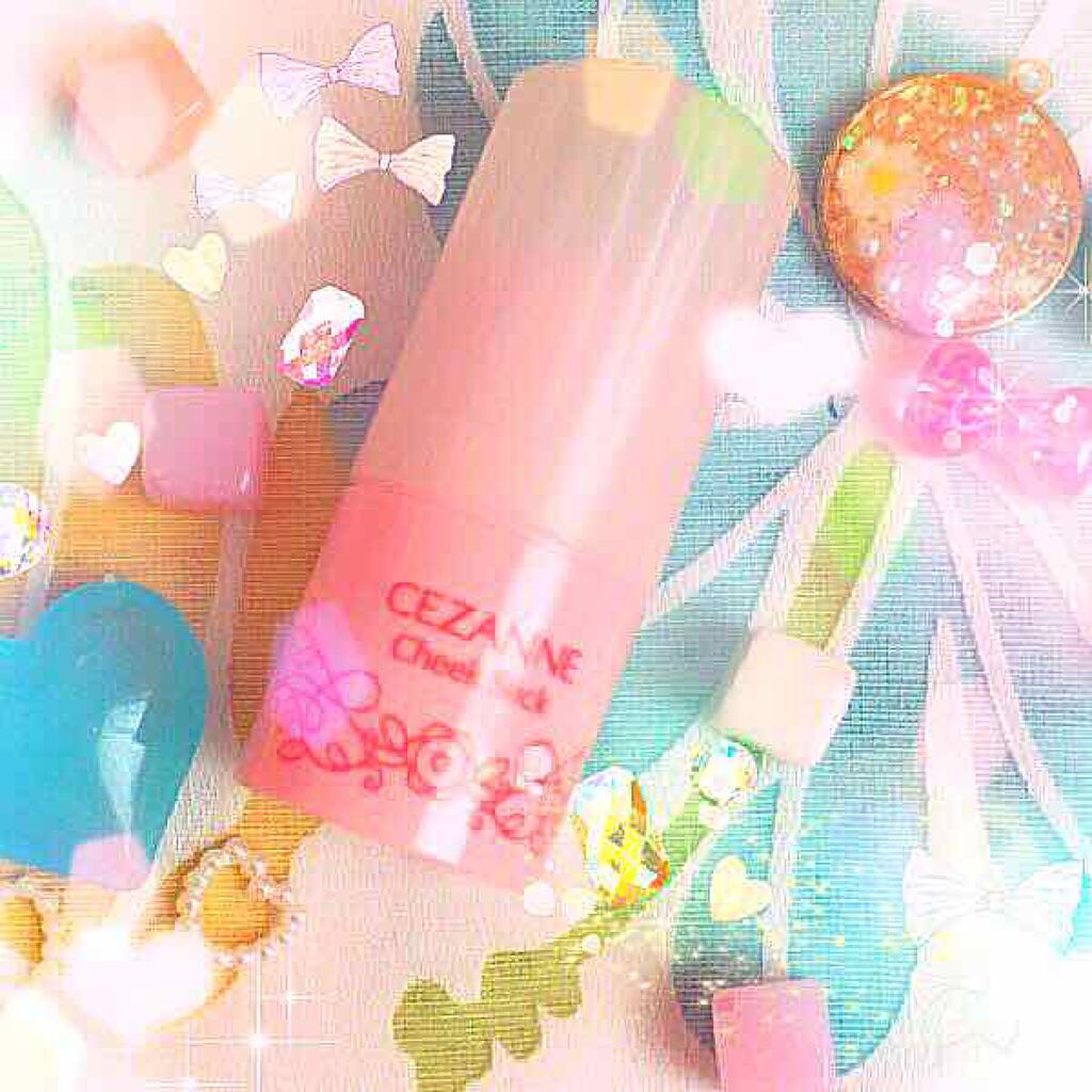 チークスティック/CEZANNE/ジェル・クリームチークを使ったクチコミ（1枚目）