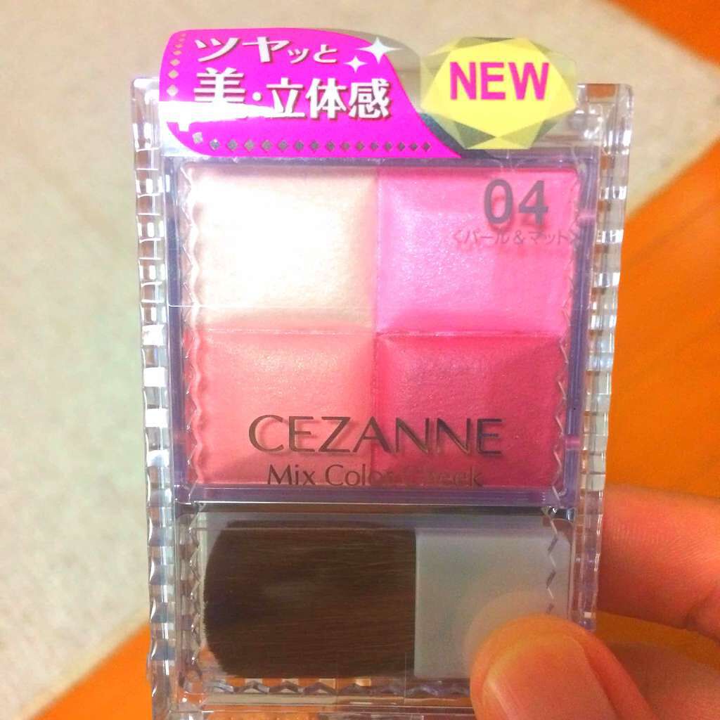 ミックスカラーチーク/CEZANNE/パウダーチークを使ったクチコミ(1枚目)