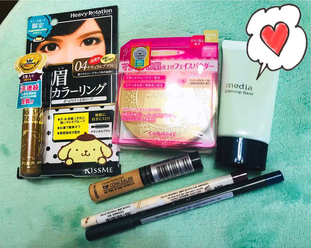 カラーリングアイブロウ/ヘビーローテーション/眉マスカラを使ったクチコミ(1枚目)