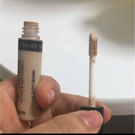 カバーパーフェクション チップコンシーラー/the SAEM/リキッドコンシーラーを使ったクチコミ(2枚目)