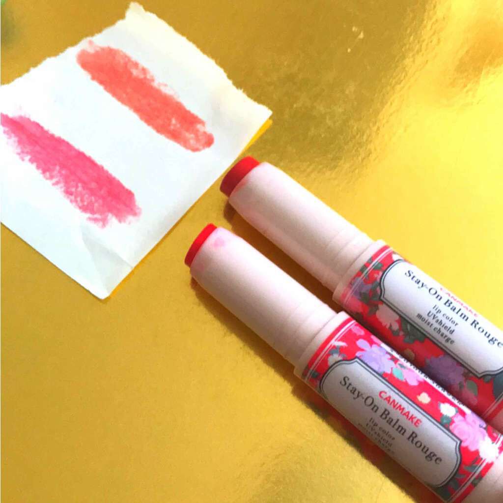 ステイオンバームルージュ/キャンメイク/口紅を使ったクチコミ(2枚目)