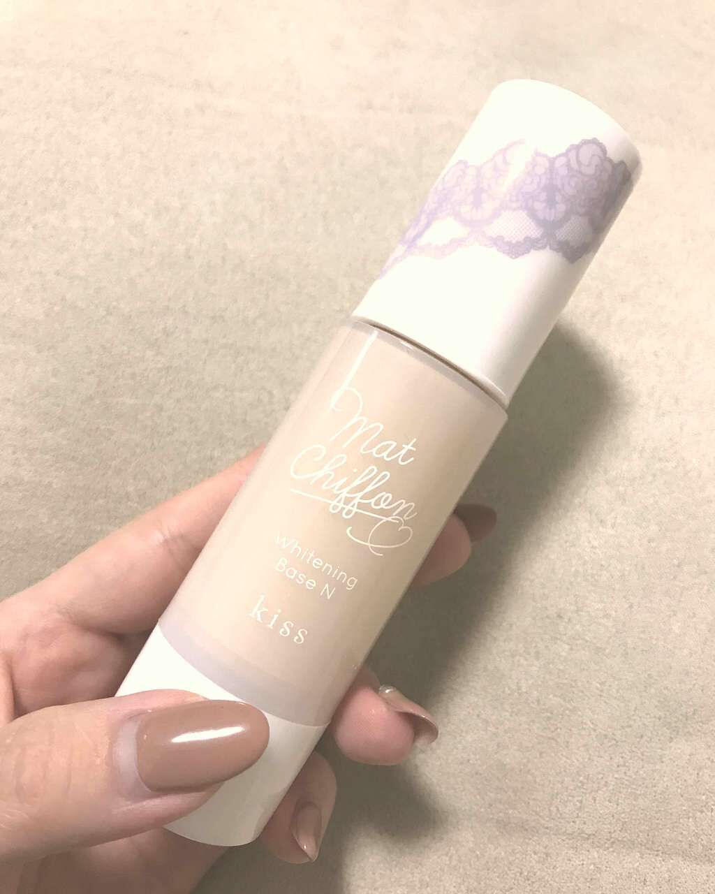マットシフォン UVホワイトニングベースN/KiSS/化粧下地を使ったクチコミ(1枚目)