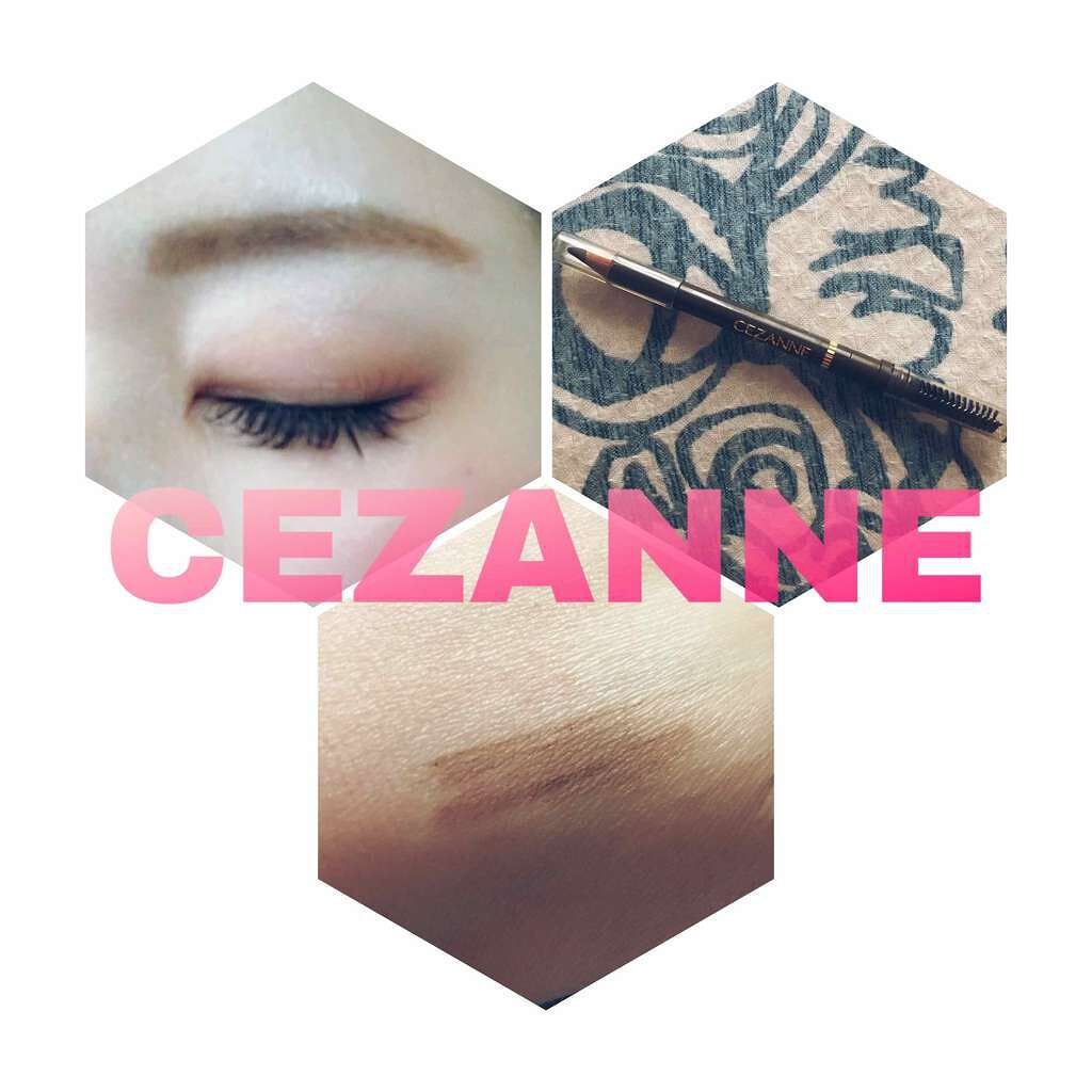 ブラシ付 アイブロウ/CEZANNE/アイブロウペンシルを使ったクチコミ(1枚目)