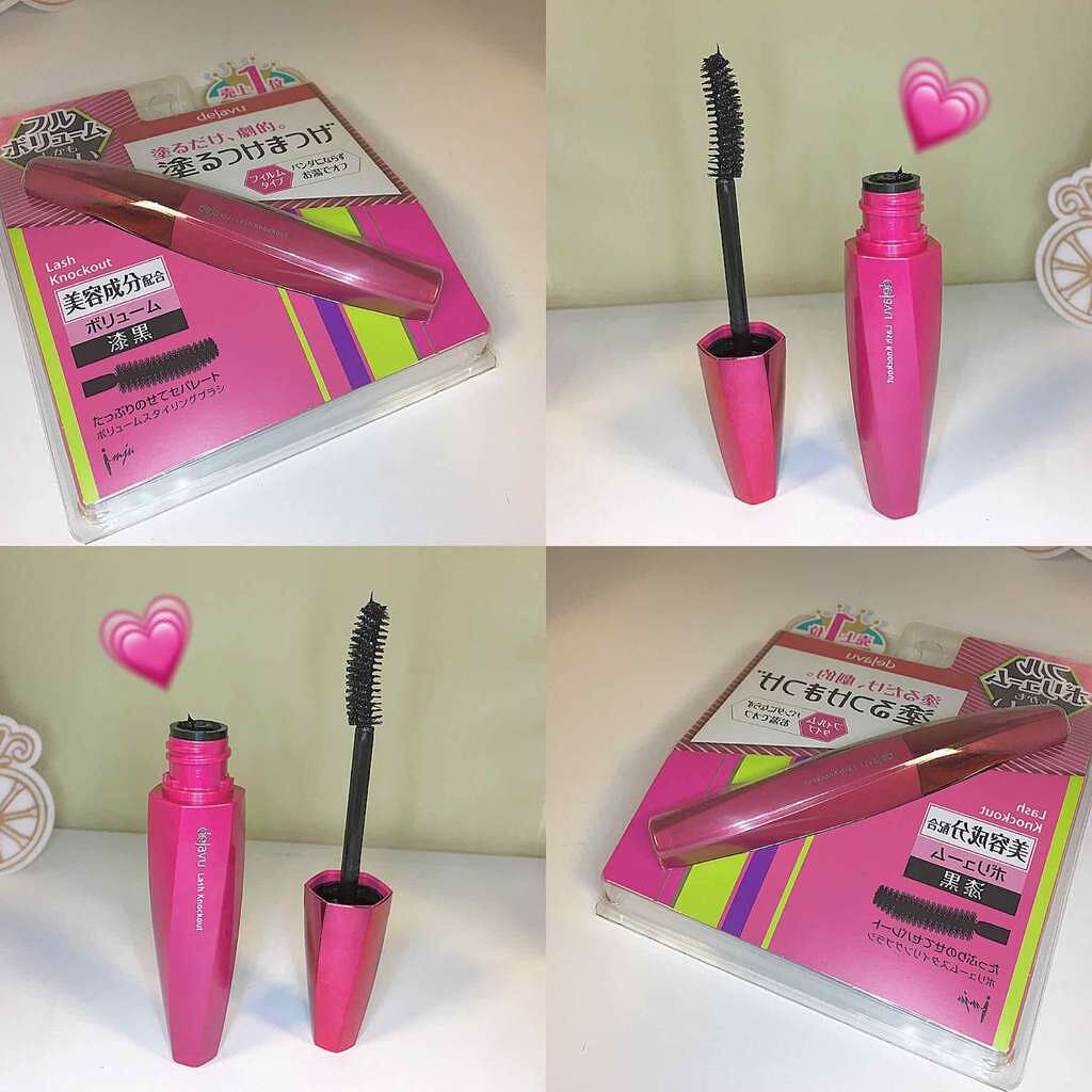 デジャヴュ 「塗るつけまつげ」ボリュームタイプのクチコミ「【dejavu￤ラッシュノックアウト エクストラボリュームa￤漆黒】

みなさん本日２回目のこ.....」（1枚目）