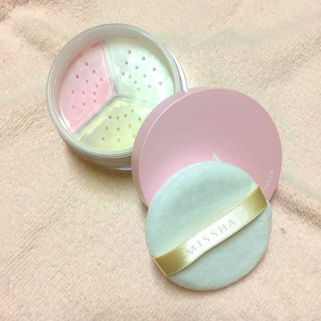 M パステルマカロン パウダー/MISSHA/ルースパウダーを使ったクチコミ(2枚目)