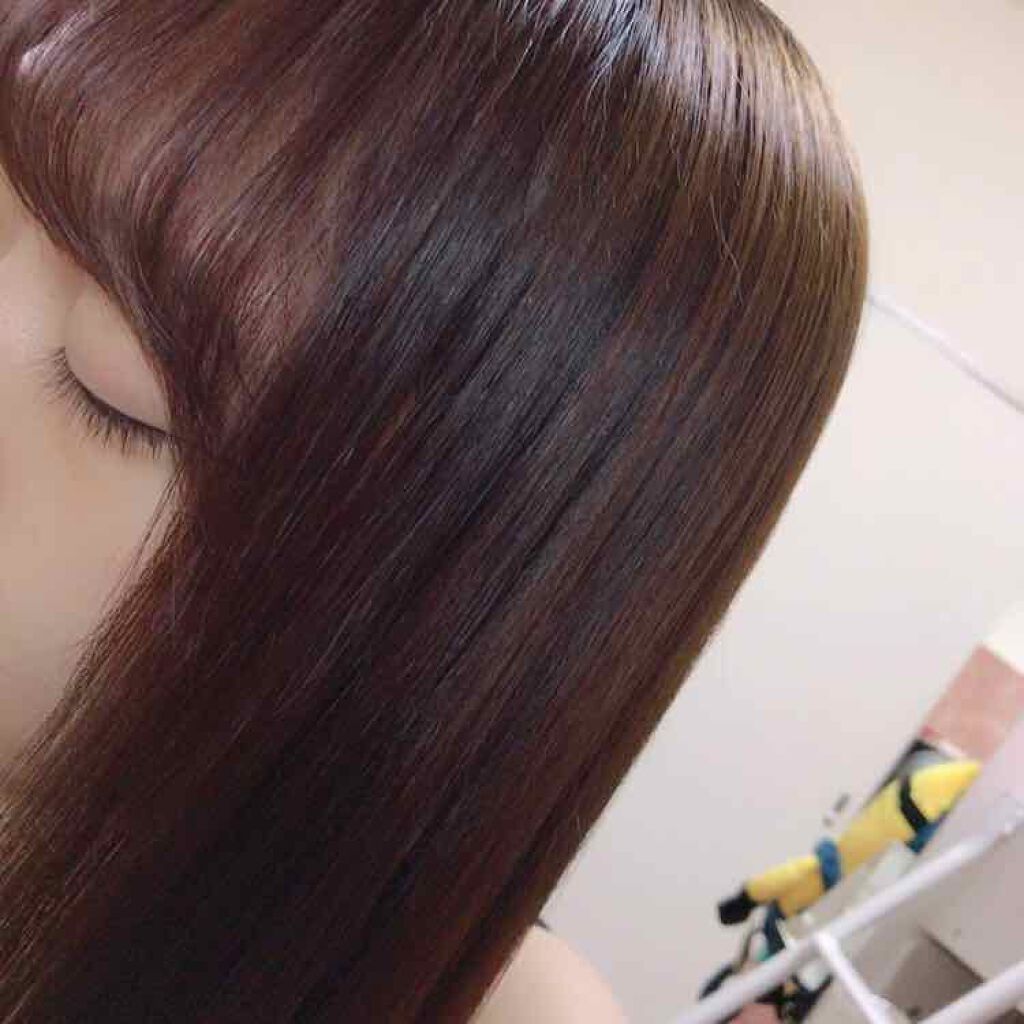 はさんでサラ髪ストレート! ブロー&スタイリングコーム/セイワ・プロ/ヘアコームを使ったクチコミ(2枚目)