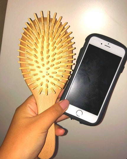 木柄頭皮ケアブラシ/無印良品/スカルプブラシを使ったクチコミ(2枚目)