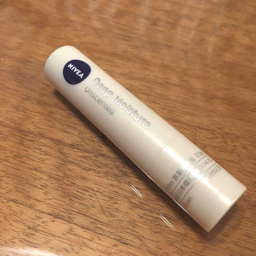 ニベア ディープモイスチャーリップ/ニベア/リップクリームを使ったクチコミ(1枚目)