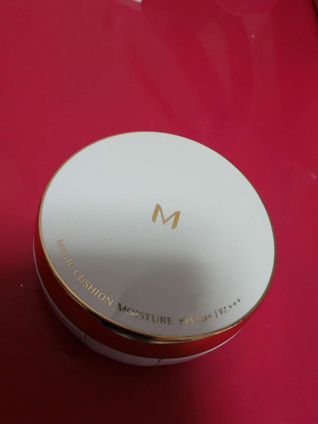 M クッション ファンデーション(モイスチャー)/MISSHA/クッションファンデーションを使ったクチコミ(1枚目)
