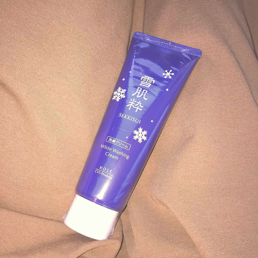 ホワイト洗顔クリーム/雪肌粋/洗顔フォームを使ったクチコミ(1枚目)
