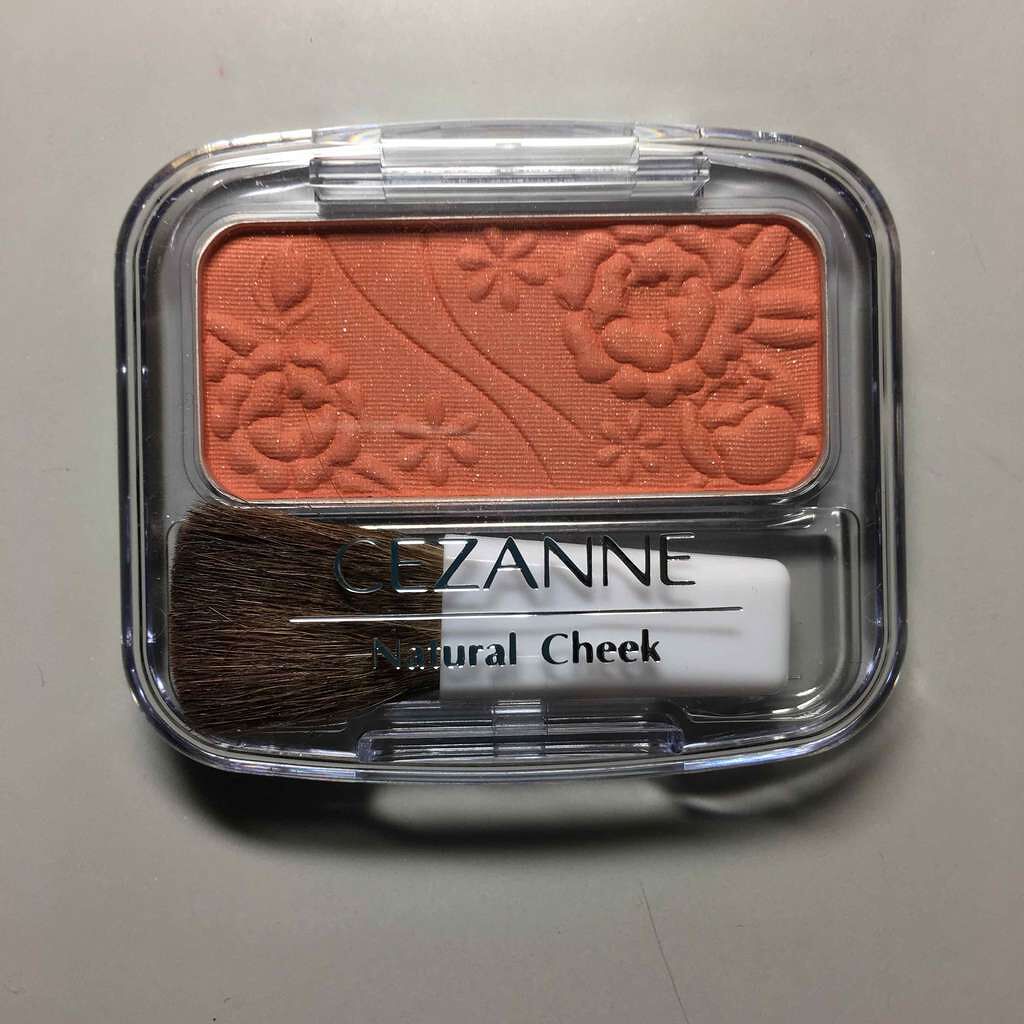 ナチュラル チークN/CEZANNE/パウダーチークを使ったクチコミ(1枚目)