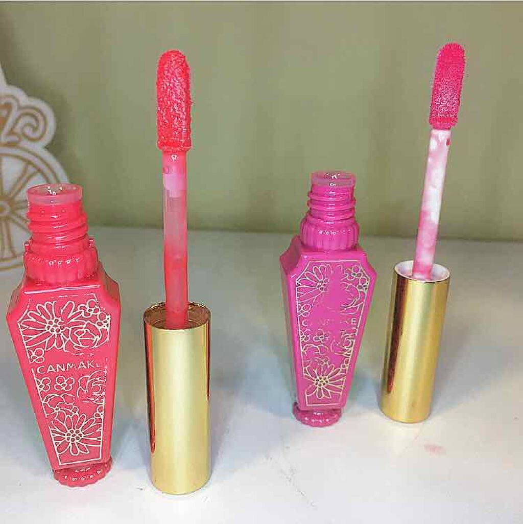 リップティントシロップ/キャンメイク/リップティントを使ったクチコミ(2枚目)