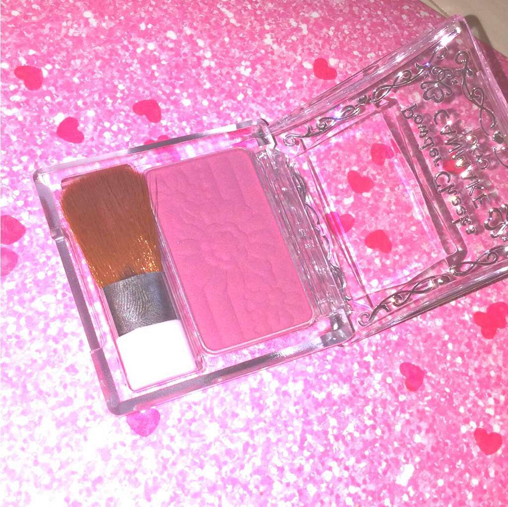 【旧品】パウダーチークス/キャンメイク/パウダーチークを使ったクチコミ(2枚目)