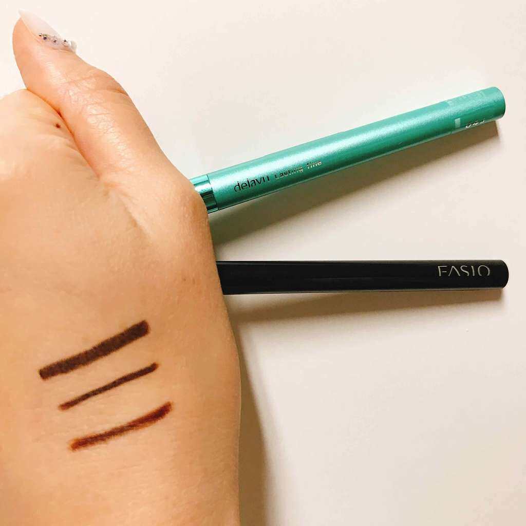 「密着アイライナー」クリームペンシル/デジャヴュ/ペンシルアイライナーを使ったクチコミ（2枚目）