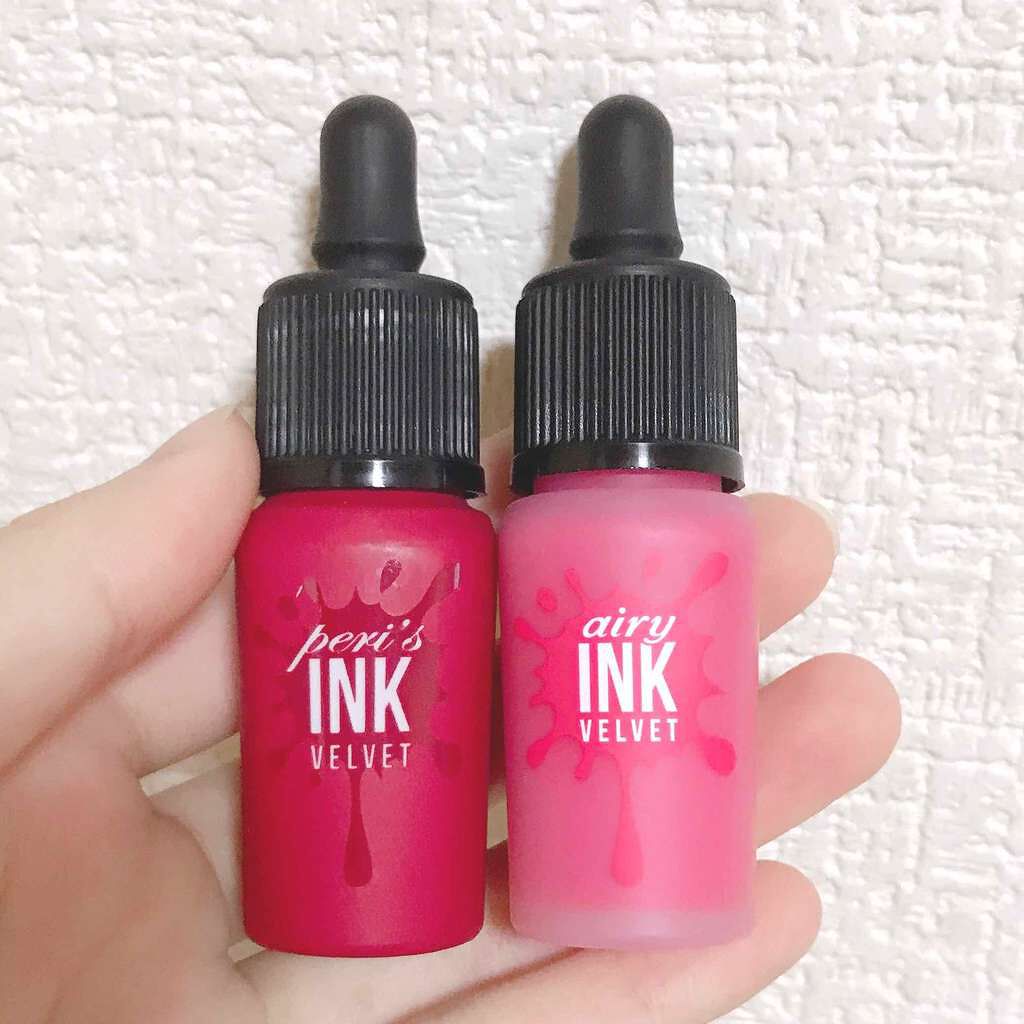 インク ベルベット/PERIPERA/口紅を使ったクチコミ(1枚目)